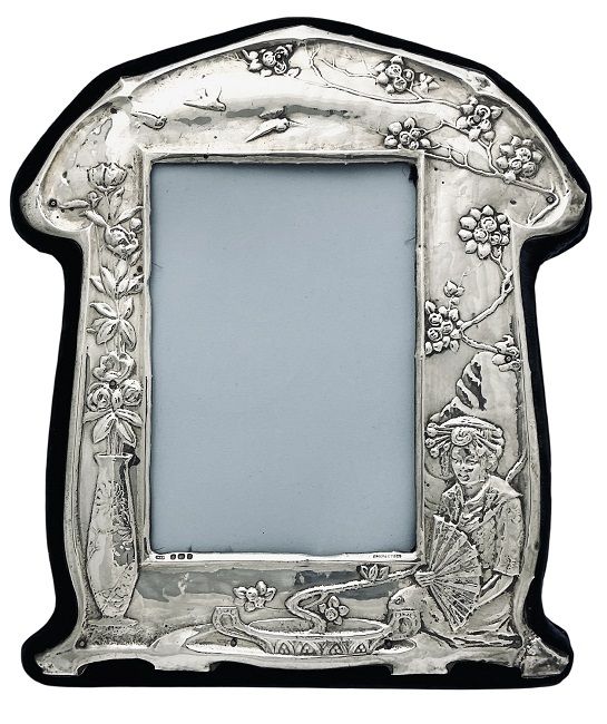 Edwardian Sterling Silver Picture Frame, Birmingham 1906