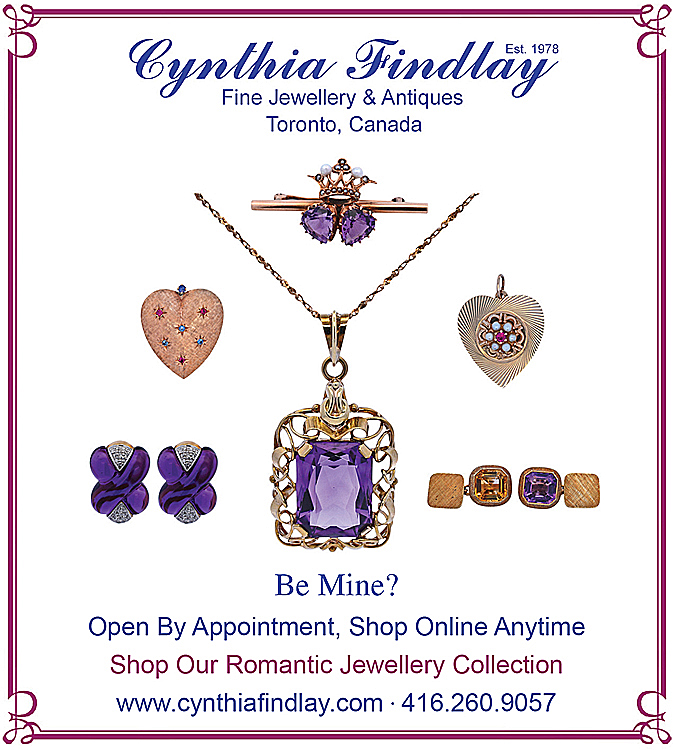 Vintage Amethyst & Heat Jewelry For Valentine's & February - Toronto Star